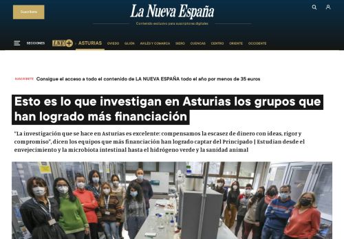 Esto es lo que investigan en Asturias los grupos que han logrado más financiación